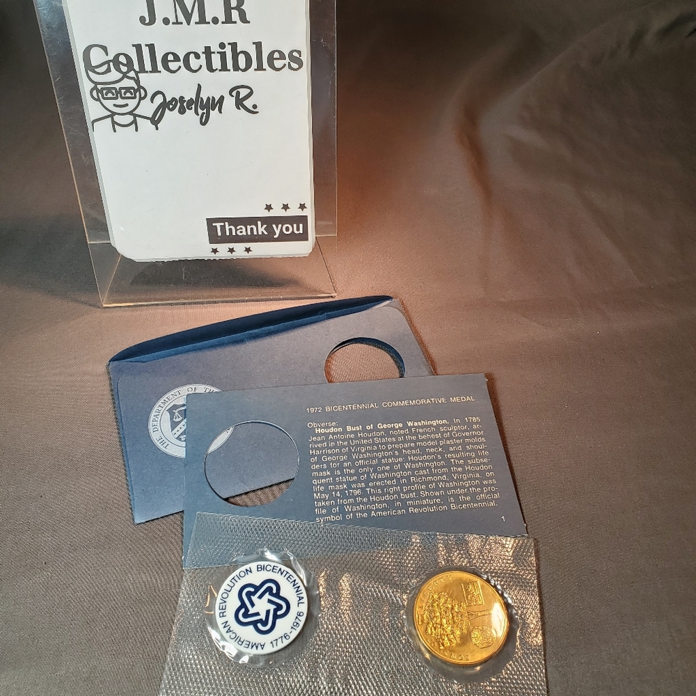 1972 American Revolution Bicentennial Commemorative Medal